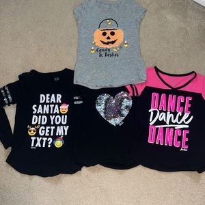 Girls Justice Shirt Bundle
